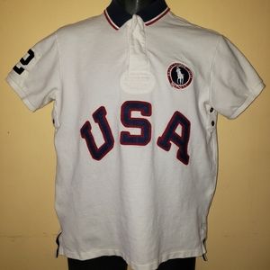 Men Polo Ralph Lauren Olympic 2012 Polo shirt sz.M